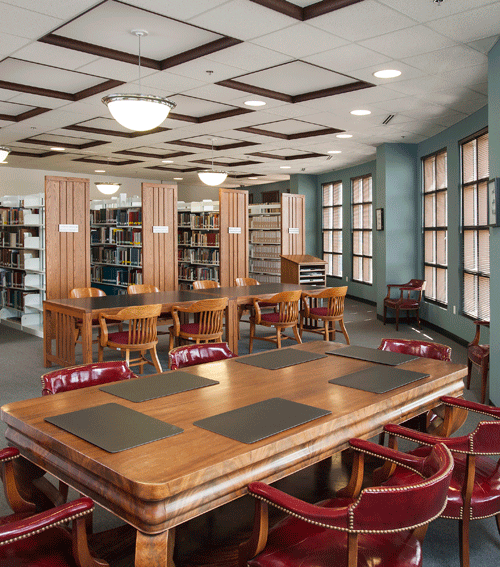 Kennedy Room at SCPL Headquarters Library