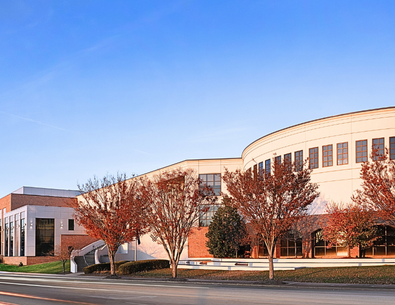 Exterior of Spartanburg County Public Libraries Headquarters building