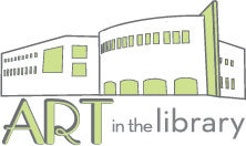 SCPL Art in the Library logo